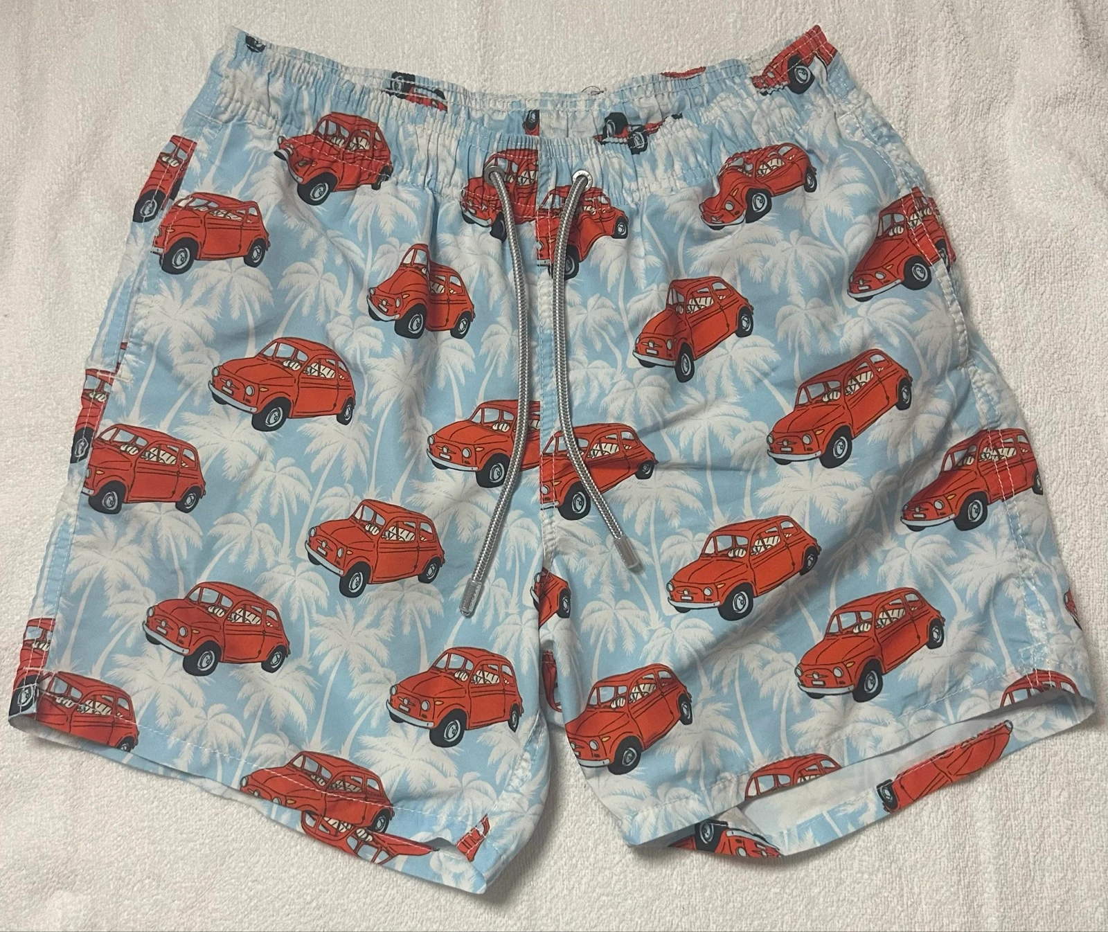 Bañador MC2 Saint Barth estampado coches clásicos – Talla M